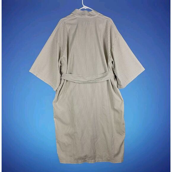 Telegraph Hill Seersucker Robe L - Picture 3 of 8